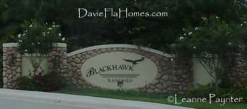 Blackhawk Ranches in Davie, Florida