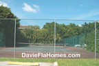 Tennis court at Jasmine Lakes