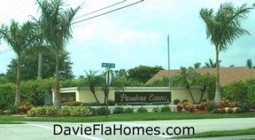 Pasadena Estates in Davie Florida